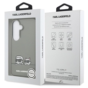 Samsung Galaxy S26 Karl Lagerfeld IML Karl&Choupette Custodia magnetica con logo Peekaboo - Nera