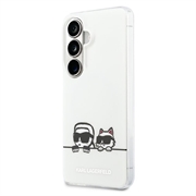 Samsung Galaxy S26 Karl Lagerfeld IML Karl&Choupette Custodia magnetica con logo Peekaboo