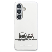 Samsung Galaxy S26 Karl Lagerfeld IML Karl&Choupette Custodia magnetica con logo Peekaboo