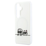 Samsung Galaxy S26 Karl Lagerfeld IML Karl&Choupette Custodia magnetica con logo Peekaboo