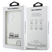 Samsung Galaxy S26 Karl Lagerfeld IML Karl&Choupette Custodia magnetica con logo Peekaboo