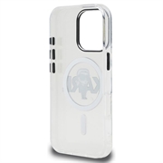 Custodia MagSafe per iPhone 16 Pro Max Karl Lagerfeld IML Karl Sketch Logo - Trasparente