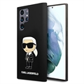 Custodia in silicone per Samsung Galaxy S23 Ultra 5G Karl Lagerfeld Ikonik