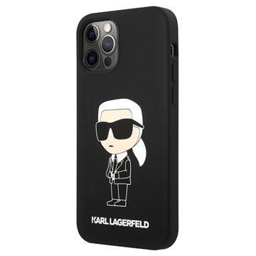Custodia in silicone Karl Lagerfeld per iPhone 12/12 Pro