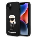 Custodia in silicone per iPhone 15 Karl Lagerfeld Ikonik