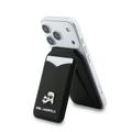 Portacarte magnetico Karl & Choupette con supporto e specchio Karl Lagerfeld - Nero