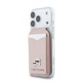 Portacarte magnetico Karl & Choupette con supporto e specchio Karl Lagerfeld
