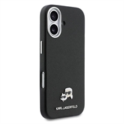 Custodia per iPhone 17 Karl Lagerfeld Karl and Choupette Heads Pins Kotelo - Compatibile con MagSafe