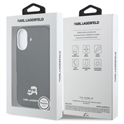 Custodia per iPhone 17 Karl Lagerfeld Karl and Choupette Heads Pins Kotelo - Compatibile con MagSafe