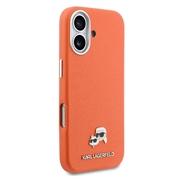 Custodia per iPhone 17 Karl Lagerfeld Karl and Choupette Heads Pins Kotelo - Compatibile con MagSafe