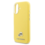 Custodia per iPhone 17 Karl Lagerfeld Karl and Choupette Heads Pins Kotelo - Compatibile con MagSafe