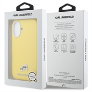 Custodia per iPhone 17 Karl Lagerfeld Karl and Choupette Heads Pins Kotelo - Compatibile con MagSafe