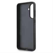 Custodia Samsung Galaxy A56 Karl Lagerfeld Saffiano Metal Karl and Choupette - Nera