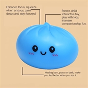 Giocattolo antistress morbido e carino - Blu