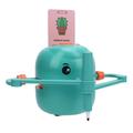 Robot da disegno per l'apprendimento dell'arte per bambini con 100 schede di attività - Verde