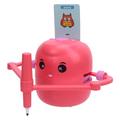 Robot da disegno per l'apprendimento dell'arte per bambini con 100 schede di attività - Rosa caldo