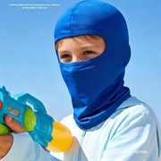 Maschera facciale a passamontagna per bambini / Copricapo con protezione solare UPF 50+ - Zaffiro