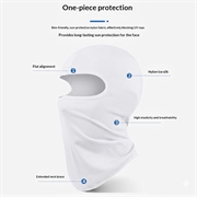 Maschera facciale a passamontagna per bambini / Copricapo con protezione solare UPF 50+