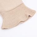 Passamontagna lavorato a maglia con orecchie da gatto per bambini - Beige