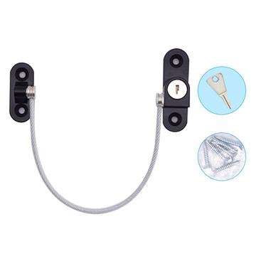 Blocco di sicurezza per bambini / Staffa di sicurezza con cavo per finestre, porte e armadietti
