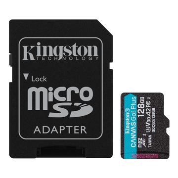 Kingston Canvas Go! Plus microSDXC con adattatore SDCG3/128GB - 128GB