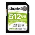 Kingston Canvas Select Plus Scheda di memoria SDXC SDS2 - 512GB