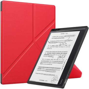 Custodia Origami Stand Folio per Kobo Elipsa 2E - Red