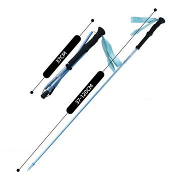 Kodenor bastone da trekking pieghevole a 4 sezioni - 120 cm - Blu