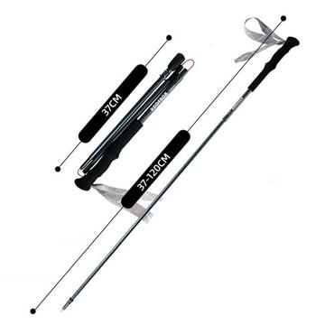 Bastone da trekking pieghevole a 4 sezioni Kodenor - 120 cm - Vernice