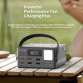 Power bank Konfulon A45Q da 100000mAh - Ricarica rapida da 22.5W - Grigio