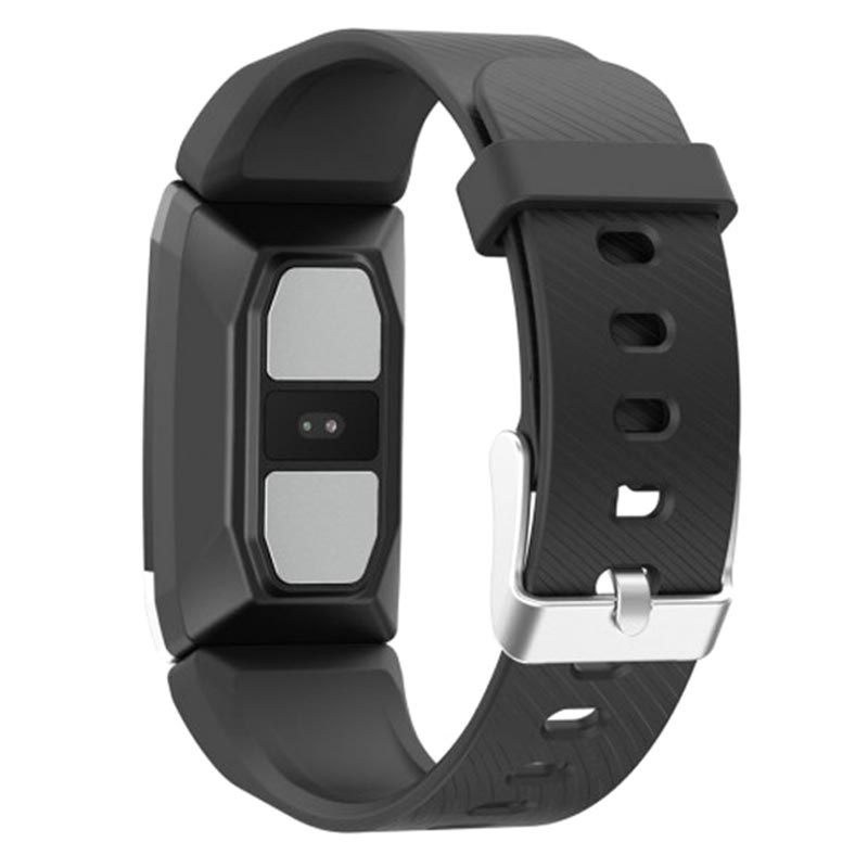 Fitness Tracker con Termometro \u0026 HR Ksix Fitness Band - Nero