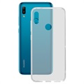 Cover Ultra Sottile in TPU Ksix Flex per Huawei Y6 (2019) - Trasparente