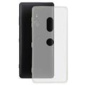 Cover Ultra Sottile in TPU Ksix Flex per Sony Xperia XZ3 - Trasparente