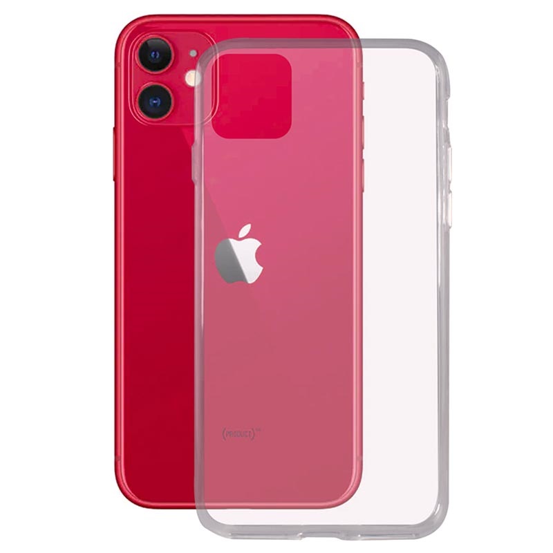 Cover Ultra Sottile in TPU Ksix Flex per iPhone 11 Trasparente