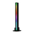L021 Luce ritmica RGB sincronizzata con la musica / Luce d'atmosfera - Nero