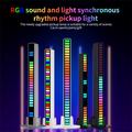 L021 Luce ritmica RGB sincronizzata con la musica / Luce d\'atmosfera - Nero