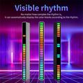 L021 Luce ritmica RGB sincronizzata con la musica / Luce d\'atmosfera - Nero