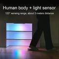 L1-021 Luce LED per armadietti RGB con sensore di movimento - 23.3cm