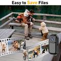 L11 Mini Action Camera con schermo da 0.96" - Full HD 1080p - Nero