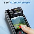 Action Camera L17 4K con touchscreen da 1.69", scheda da 64GB e lettore di schede - Nero