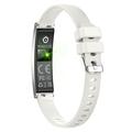 L18: braccialetto fitness ultrasottile / braccialetto smart da donna - Argento