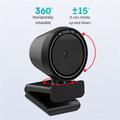 Webcam USB-C 4K Ultra HD L5311 con telecomando - Nero