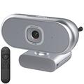Webcam 4K L60 senza driver con telecomando - Argento