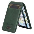 LC.IMEEKE Portacarte magnetico con blocco RFID e supporto per il calcio - Verde
