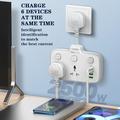 LDNIO SC2413: ciabatta da 20W con 2 prese CA, 4 porte USB e ricarica rapida PD