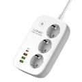 LDNIO SEW3452 Presa multipla intelligente WiFi - Ricarica rapida PD da 30W, 3 prese UE, 4 porte USB e controllo remoto tramite app