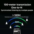 Adattatore audio LE526 Bluetooth 6.0 Auracast con microfono - Nero