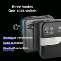 Adattatore audio LE526 Bluetooth 6.0 Auracast con microfono - Nero