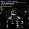 Adattatore audio LE526 Bluetooth 6.0 Auracast con microfono - Nero