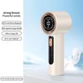 Ventilatore portatile con display LED, 100 livelli di velocità e ricarica Type-C - 3000mAh